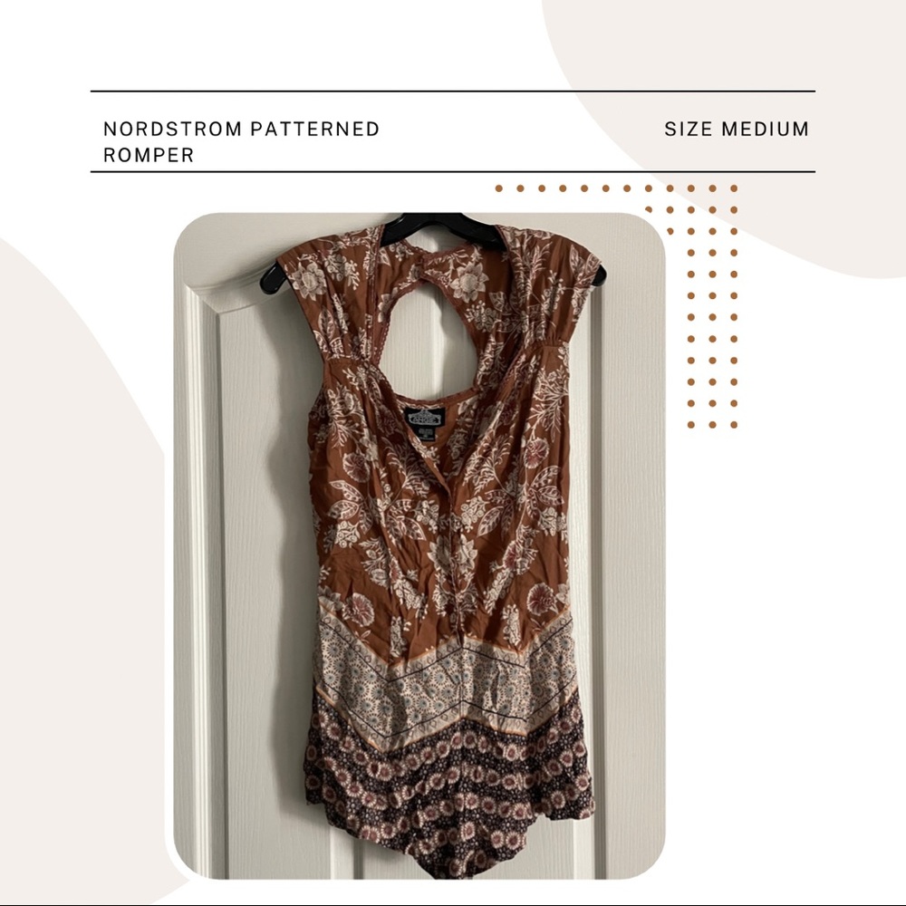 Nordstrom Patterned Romper